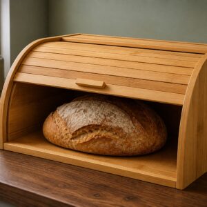 Grande boîte à pain en bambou – Souffle Naturel