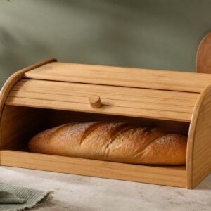 Boîte à pain en bambou – Grain Clair